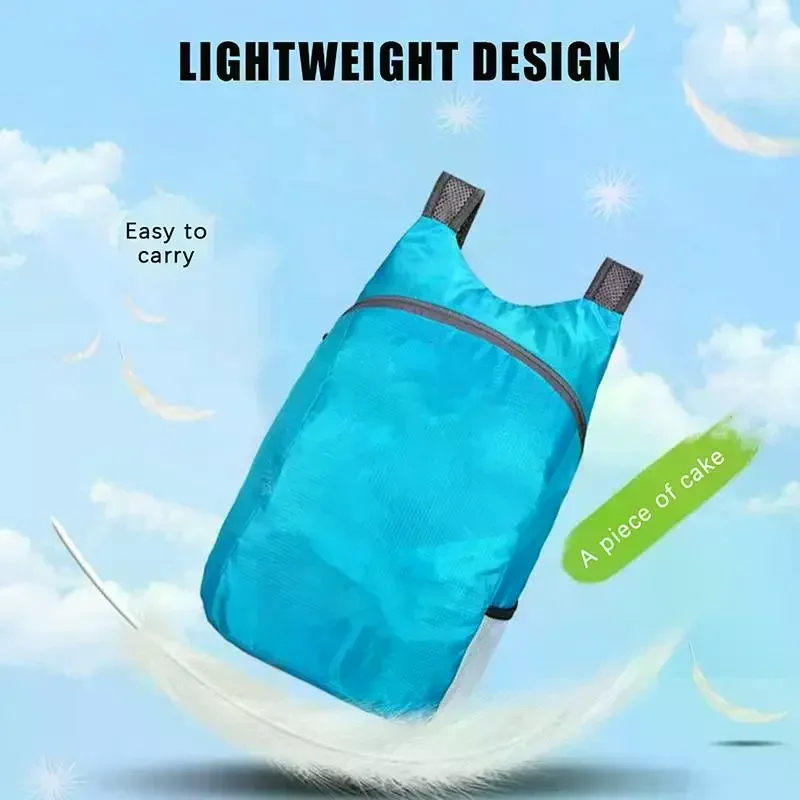 1Pcs Lightweight Travel Bags Ultralight Folding Bag Men Women Waterproof High-volume Portable Backpack Outdoor Sports Daypack