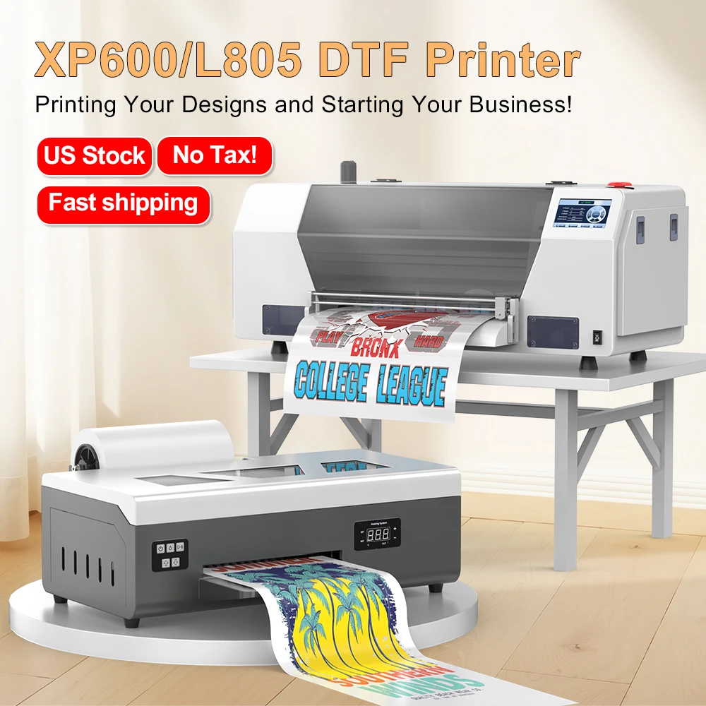 

Принтер DTF для Epson XP600 L805, печатная машина для футболок, принтер для прямой печати на пленке, принтер A3 DTF, принтер DTF A4