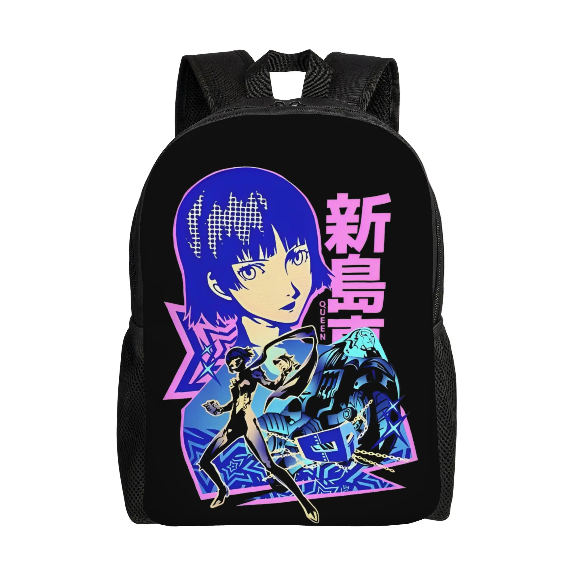 

Рюкзак Personas Cod.e Name Queen для мужчин и женщин, повседневный, для школы, работы, ноутбука, холщовый, спортивный