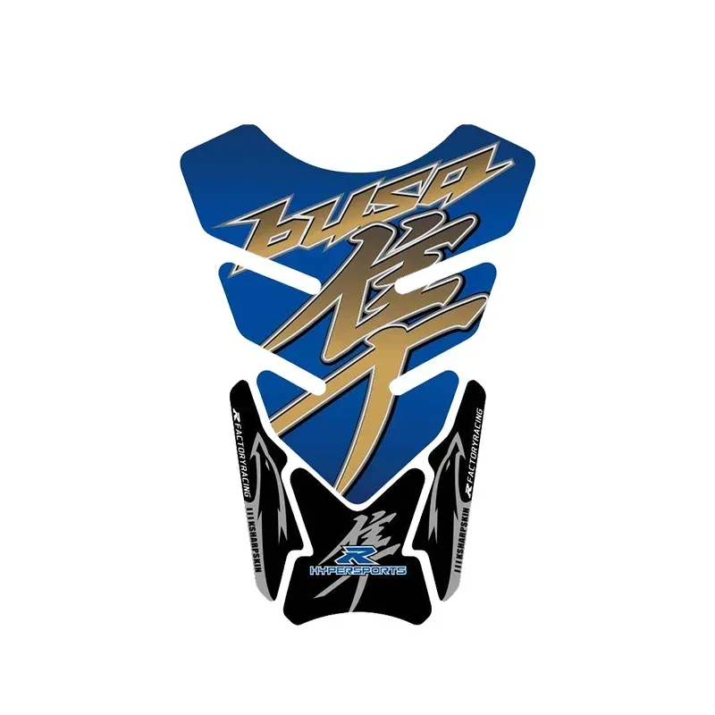 For GSX1300R GSXR1300 Motorcycle Tank Pad Protector 3D Gel Sticker Decal GSXR 1300 - 1 Accessories Accessories