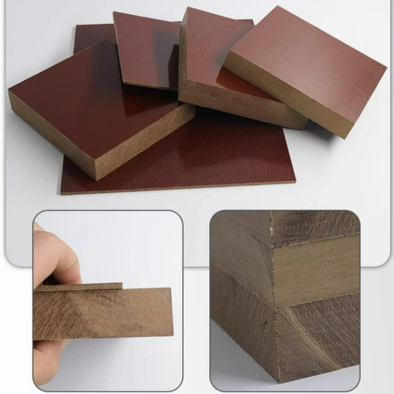 Imagem -05 - Placa Isolante de Baquelite Marrom Painel Isolado Resistente a Altas Temperaturas Placa Plana de Resina Fenólica 1pc