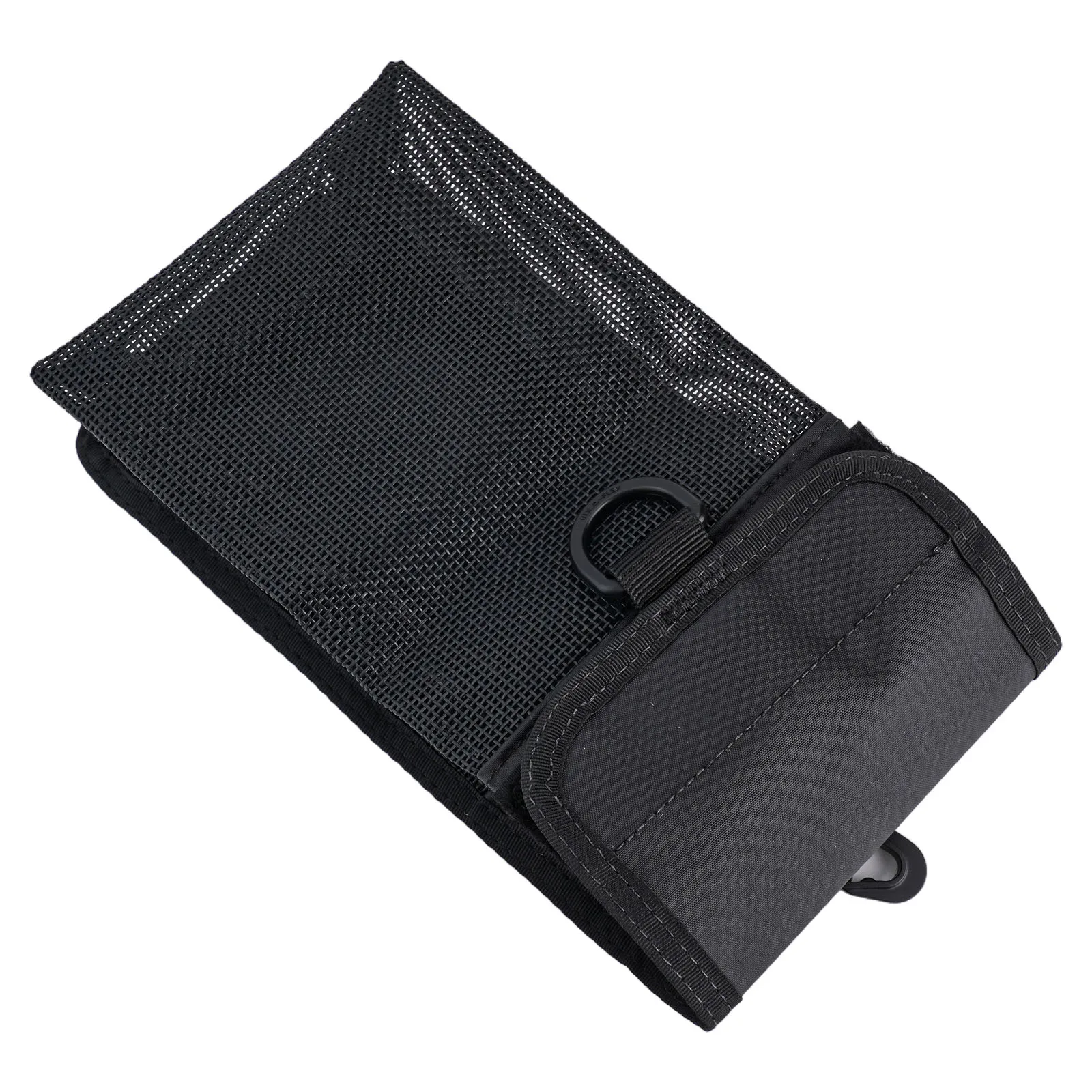 

Сетчатая сумка для хранения снаряжения для дайвинга, для активного отдыха на воде, с D-образным кольцом для катушки, легкое сливы воды, сверхпрочная, портативная, с застежкой