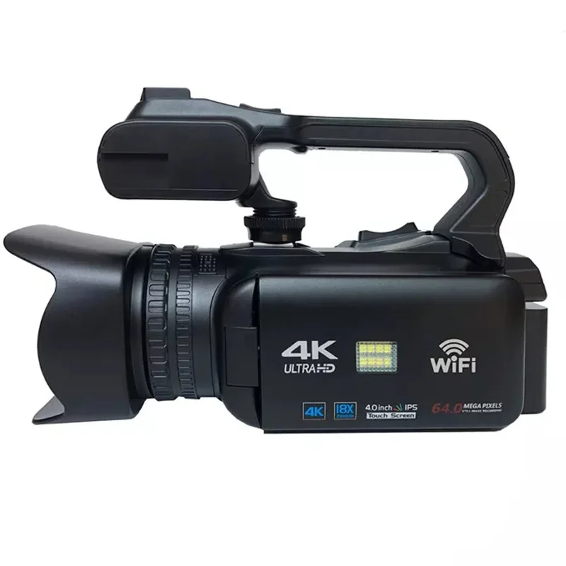 Winait  4.0'' Touch Display 4k Wifi Digital Video Camera with 18x Digital Zoom