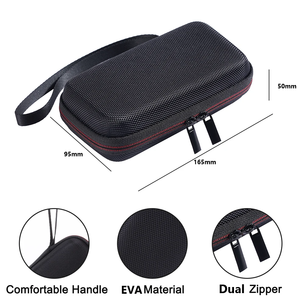 حالات وقائية ل Anbernic RG35XX H / RG353M إيفا الصلب لعبة حقيبة التخزين حماية حالة لعبة وحدة التحكم صندوق تخزين لعبة الملحقات