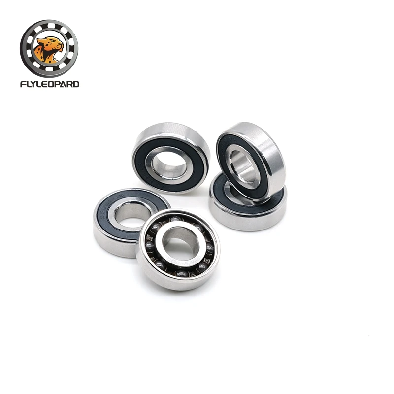 1pcs S6001RS 12x28x8mm Stainless Steel Hybrid Ceramic Bearing ABEC-9 Corrosion Resistant for Mountain Bike Hub 6001-2RS
