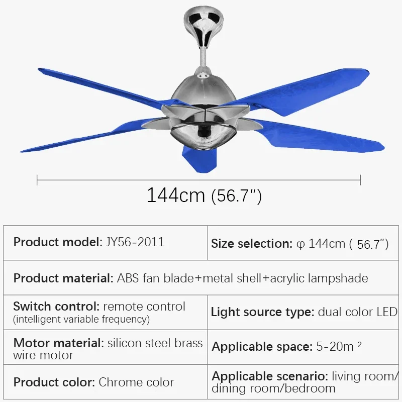 DEBBY Nordic LED Fan Light Modern Minimalism Restaurant Living Room Study Ceiling Fan Light Remote Electric Fan Light