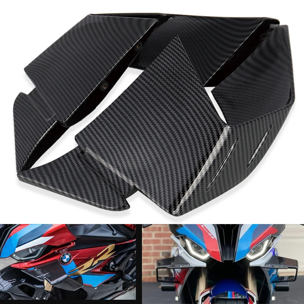 

Motorcycles Fairing Side Winglet Aerodynamic Wing Kit Spoilers For Bmw S1000rr S1000 RR M1000rr 2019-2022 Accessories