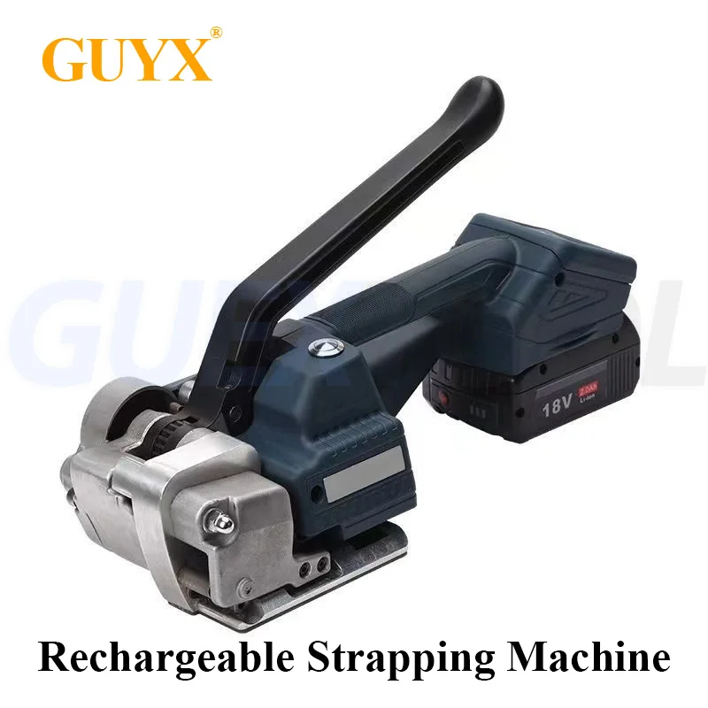 

V1 Electric Strapping Machine 13-16mm PET/PP Strap Portable Packaging Tool Hot Melting Baler,Rechargeable Strapping Machine