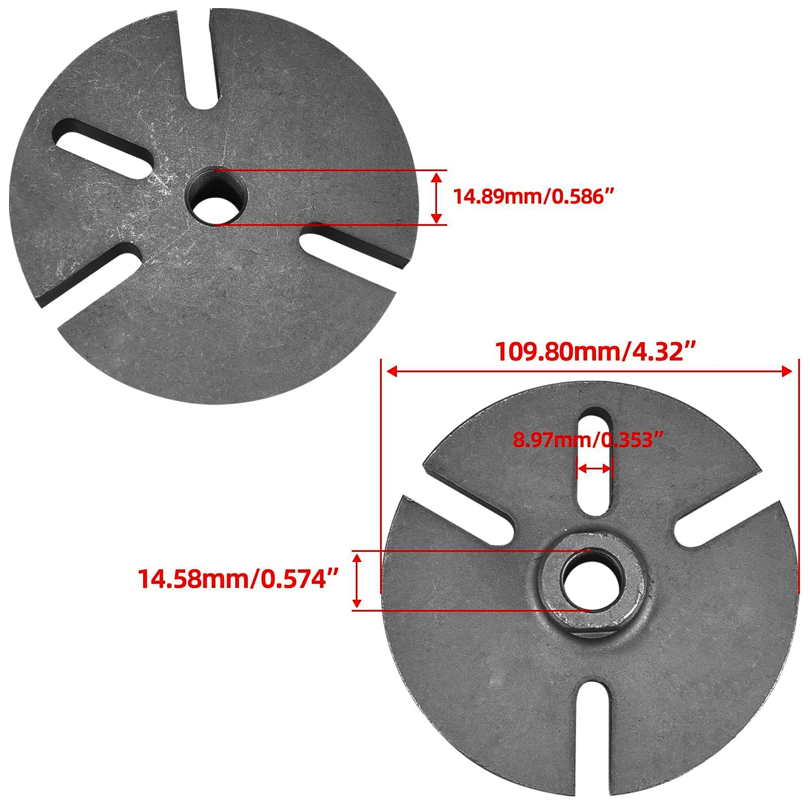 LiuYiShou Flywheel Stator Magneto Puller with Bolts fit for Suzuki Yamaha YBR 125 Motorcycle Scooter ATV Dirt Bike and More