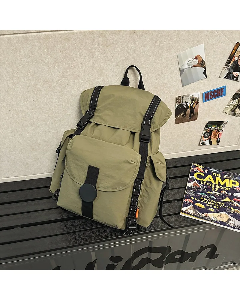 Mountaineering travel backpack men and women outdoor leisure trend college student schoolbag junior high school student high