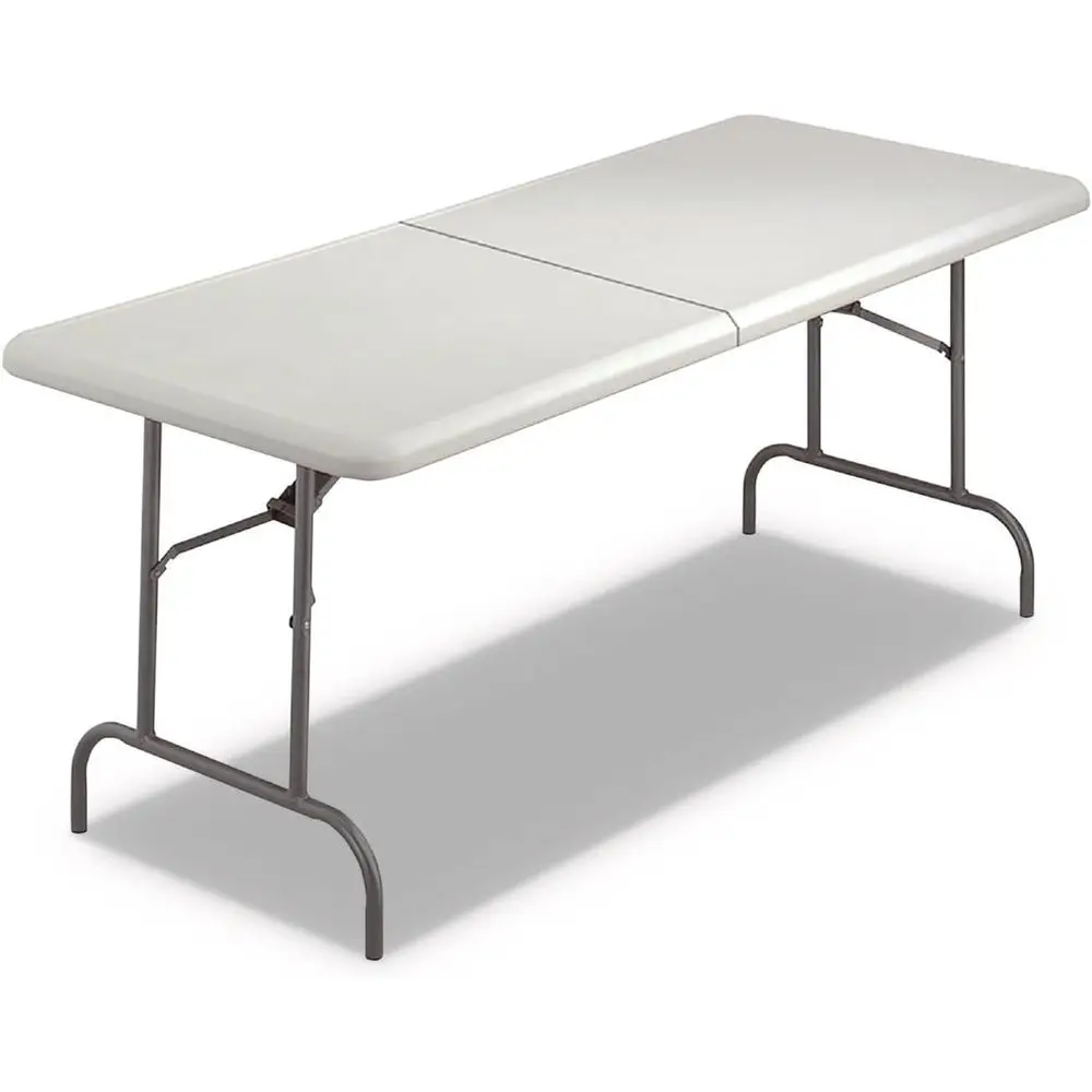 

Прочный складной стол серии 1200, платиновый цвет, 30x72x29, подходит для использования в помещении и на улице