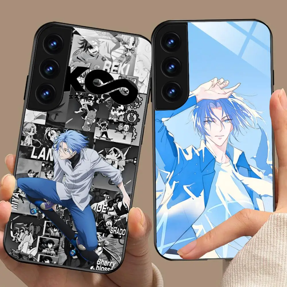 SK8 Infinity Langa Phone Case for Samsung Galaxy A56 55 54 53 52 51 36 35 34 23 16 15 5G Glass Protective Cover