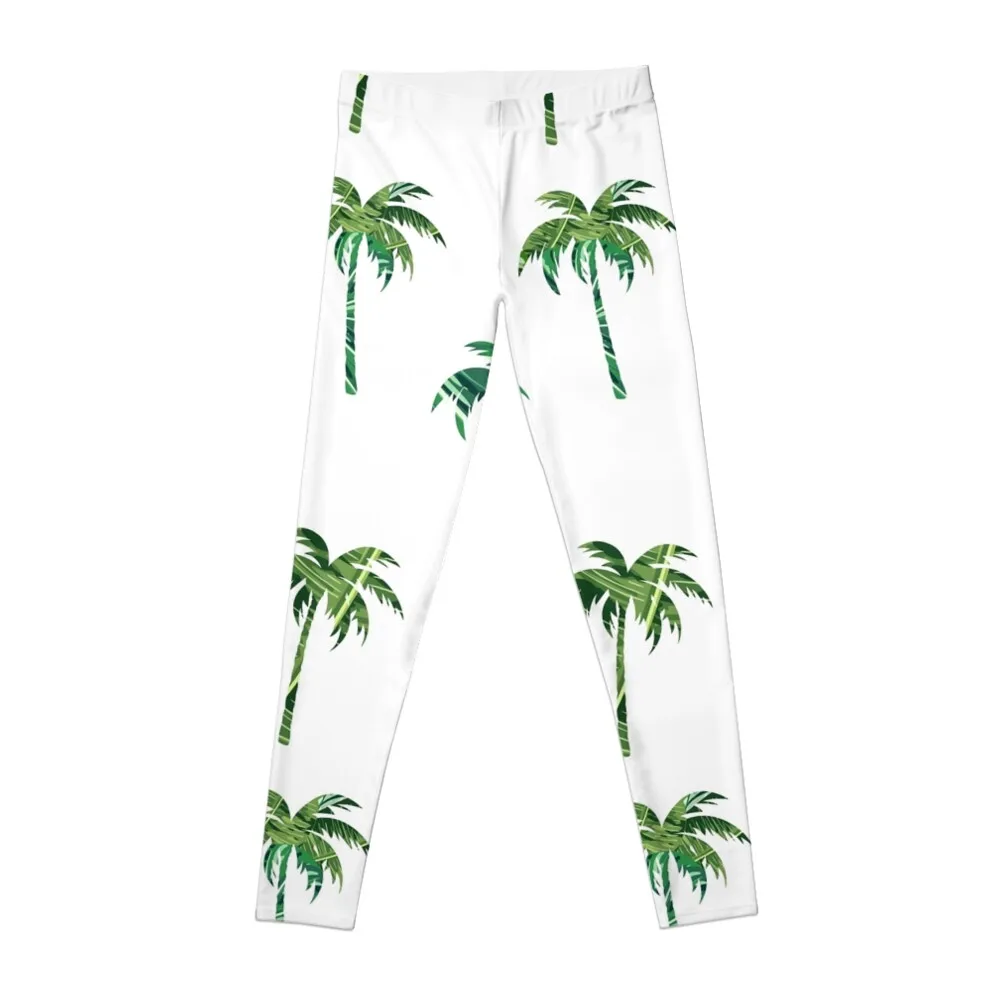 

Green palm trees pack Leggings Sportswear woman gym gym top Golf wear Legging sexy woman Womens Leggings