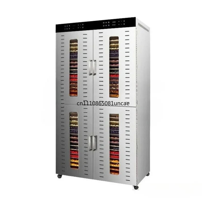 Industrial 100kg Food Dehydrator Dry Fruit Dryer Machine 80 Trays Dried Fruit Cabinet Food Dryer Celery Tomato Potato Dehydrator