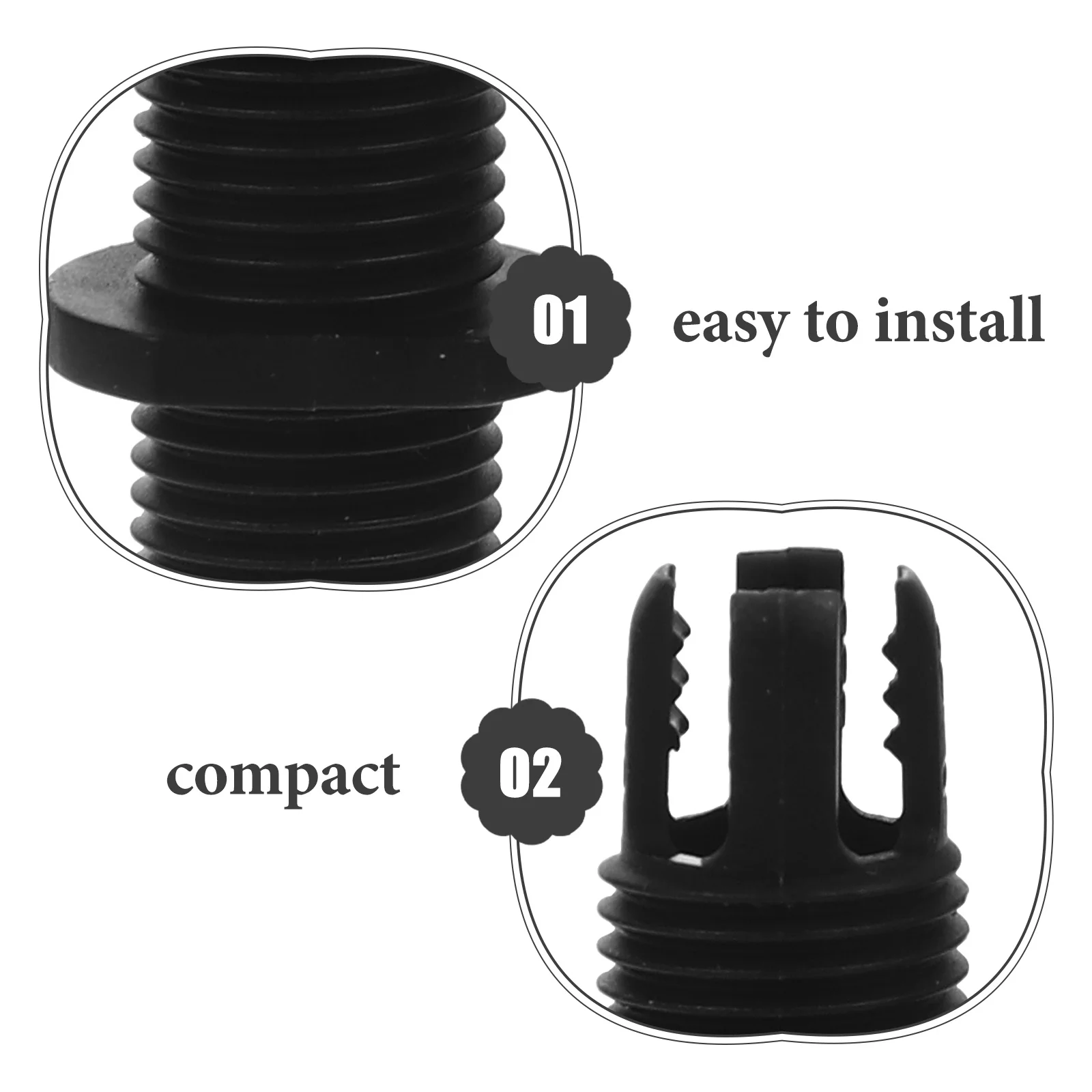 

50pcs Cable Glands Connector Line Hat Power Cord Lock Strain Relief Cord Grip For Pendant Lights Cable Fixing Clamp Outdoor