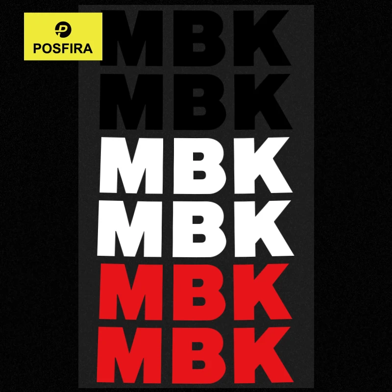 POSFIRA Motorcycle Sticker Vinyl Decals for MBK Booster Spirit Nitro Stunt 50cc 50 Ovetto Rocket Graphics Scooter Accessories