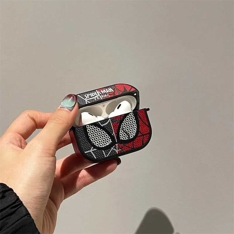 Disney For Airpods Pro 2 Case,Spider-Man Case For Airpods 3 Case,Soft TPU Earphone Cover For Airpods Case For Kids/Men