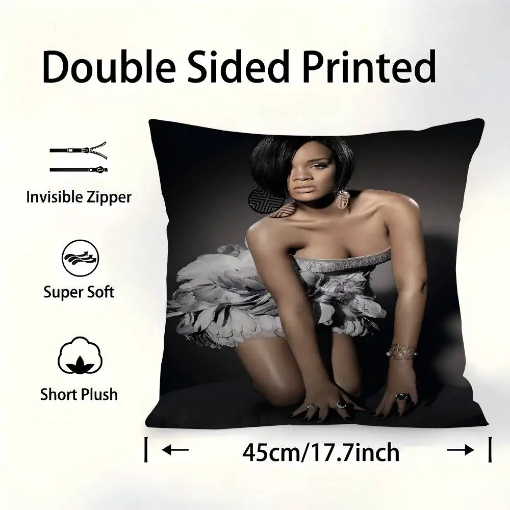 

Singer R-RIHANNAS Cushion Cover Inches Farmhouse Decor Home Throw Pillow Covers For Couch Decorations