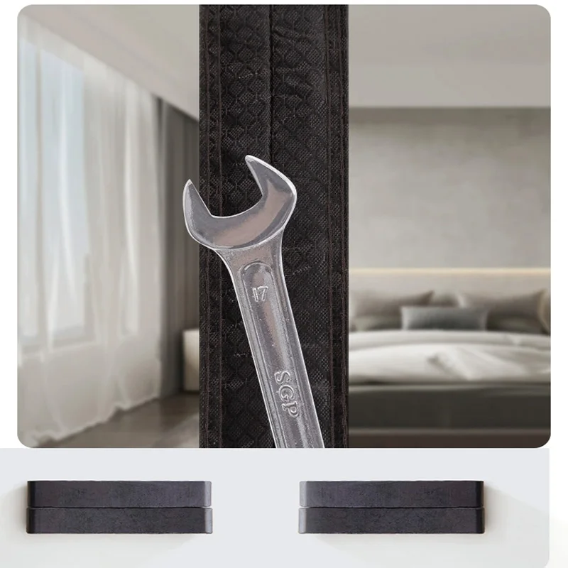 Air conditioning door curtain, partition curtain, windshield curtain, transparent soft plastic, warm and windproof in winter