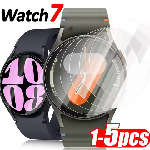 Smartwatch Tempered Glass Screen Protectors for Samsung Galaxy Watch 7 6 5 4 3 40mm 44mm 47mm HD Anti-scratch Protective Films