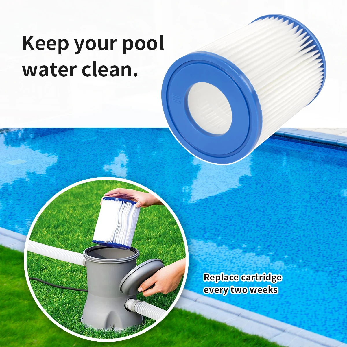 Replacement Type II Pool Filte - огляд і ціна Basin Mixer Cartridge