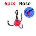 6 rosas