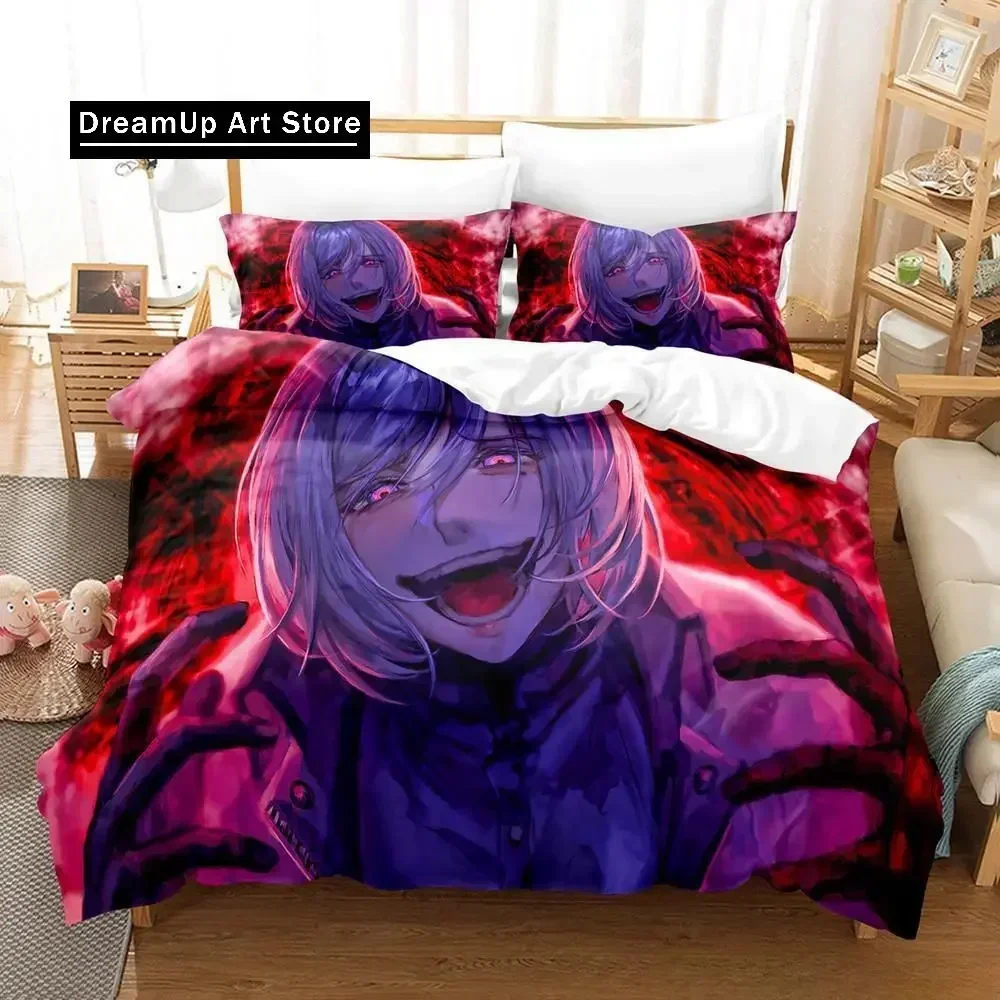 Akudama Drive Bedding Set Single Twin Full Queen King Size Bed Set Adult Kid Bedroom Duvet cover Sets 3D Anime Bed Sheet Set