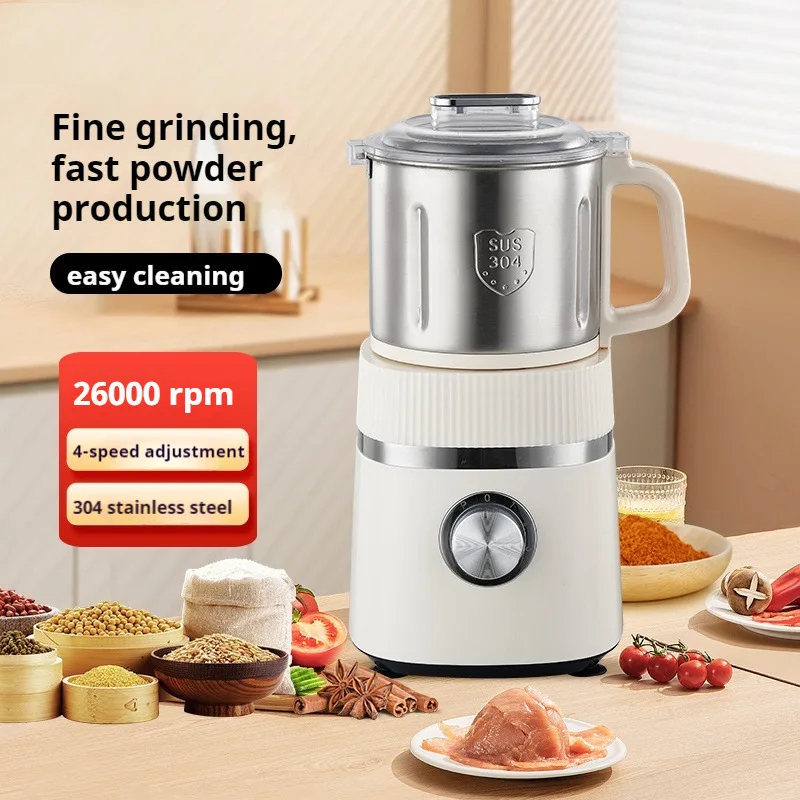 Blade Coffee Grinder Ultra-fine Mini Electric Stainless Steel 80g Capacity Complementary Food Five Grains Cereals Small Powder