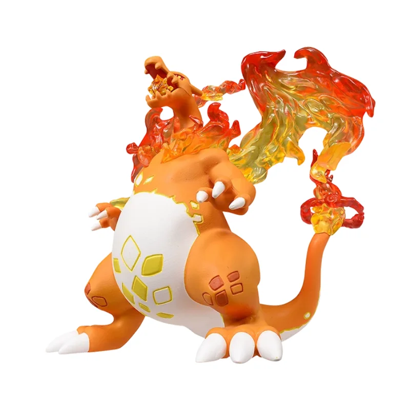 TOMY Original Pokemon MX- 02 Special Edition Gigantamax Charizard Semitransparent Wings Perfect Appearance Toys Souvenirs Gifts