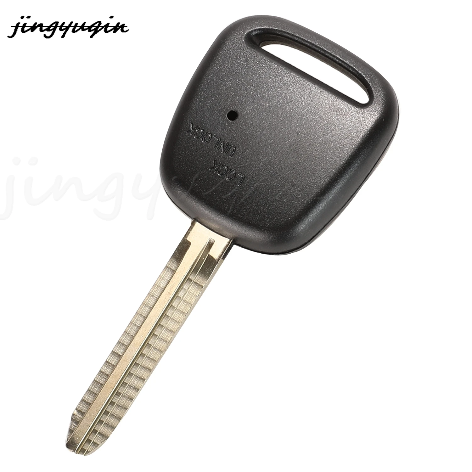 jingyuqin 1/2 Buttons Remote Key Shell For Toyota Carina Estima Harrier Previa Corolla Celica Fob TOY43/Toy40 Blade