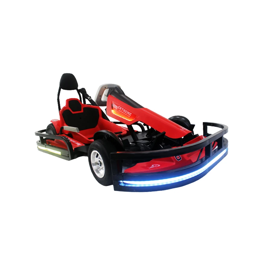 Kart eléctrico K9-2 para niños de 5 a 12 años | Coche de paseo con certificación CE con estructura de hierro, asiento ajustable y 3 colores | Interior/Exterior