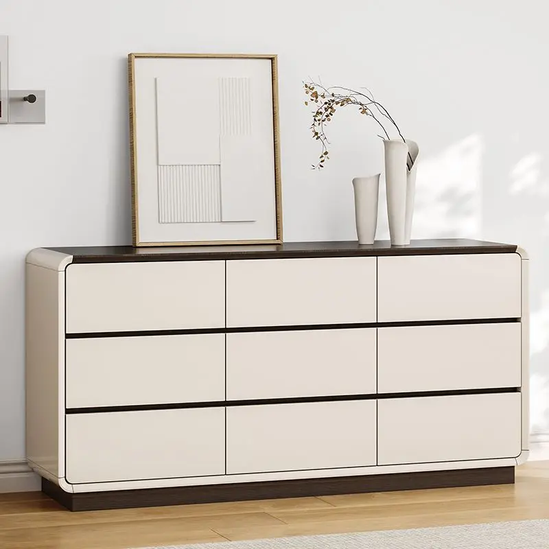 

Luxury Dresser Chest of Drawer, 6 Double Drawer Dresser for Bedroom, Sideboards Storage Cabinet for Living Room, Dressing Table