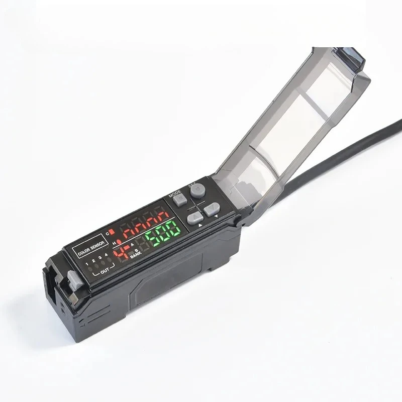 

High-precision color scale sensor FW-V21N photoelectric sensing fiber optic probe amplifier color separation correction