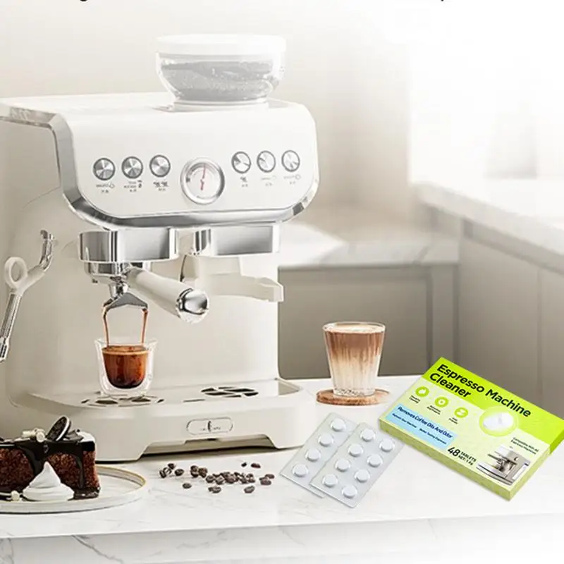 Cleaning Tablets For Coffee Machine Coffee Maker Pot Descaling & Cleaning Tabs Safe & Effective Descaling Tablets For All Coffee