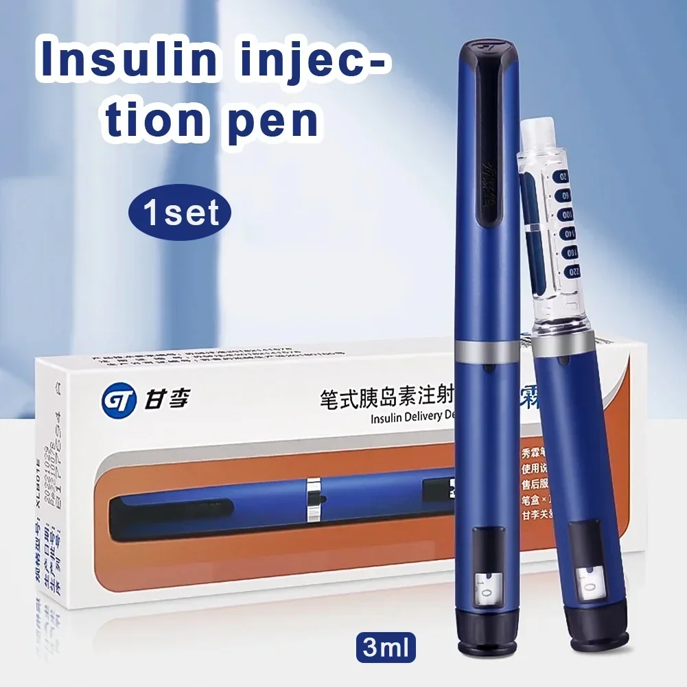 Lápiz inyector de insulina portátil Novo Nord Ganli 3ml, jeringa de insulina Glargine Lilly, lápiz de ajuste Sanofi Gear