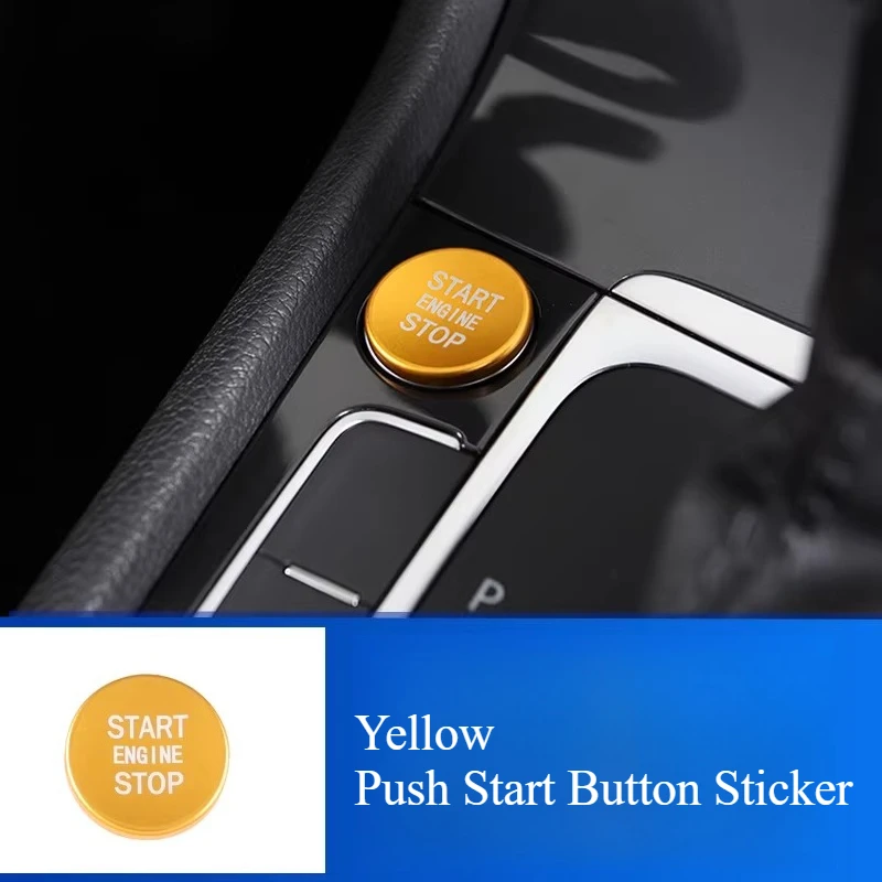

Для Volkswagen Golf 7/7.5 2014-2020: Декоративная рамка-кольцо для кнопки запуска двигателя и регулятора кондиционера (SMD), аксессуары для дооснащения
