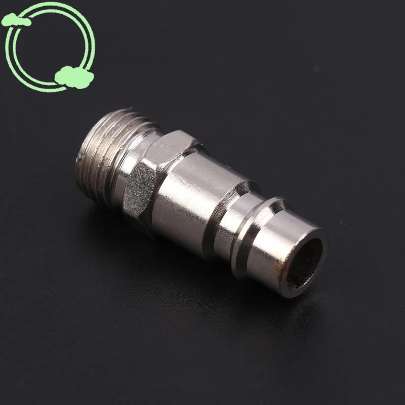 (BBQ4)G1/4 BSP Male Thread European Pneumatic Fitting PM/SM20 EU Standard Quick Coupling Connector Coupler For Air Compressor