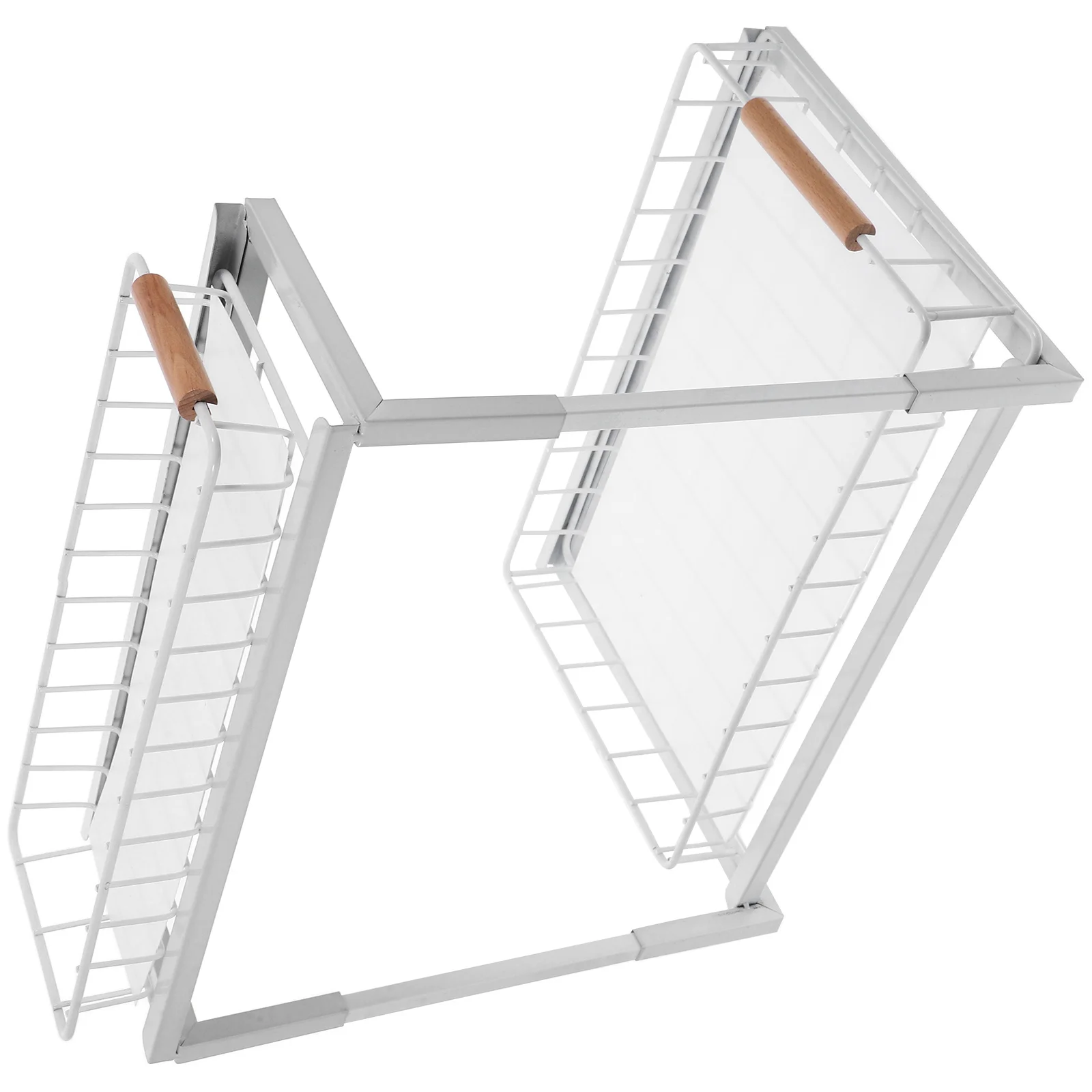 

2-Tier Sliding Kitchen Cabinet Organizer Pull Out Storage Rack Under Sink Shelf Double Layer Spice Rack Kitchen Storage Holder