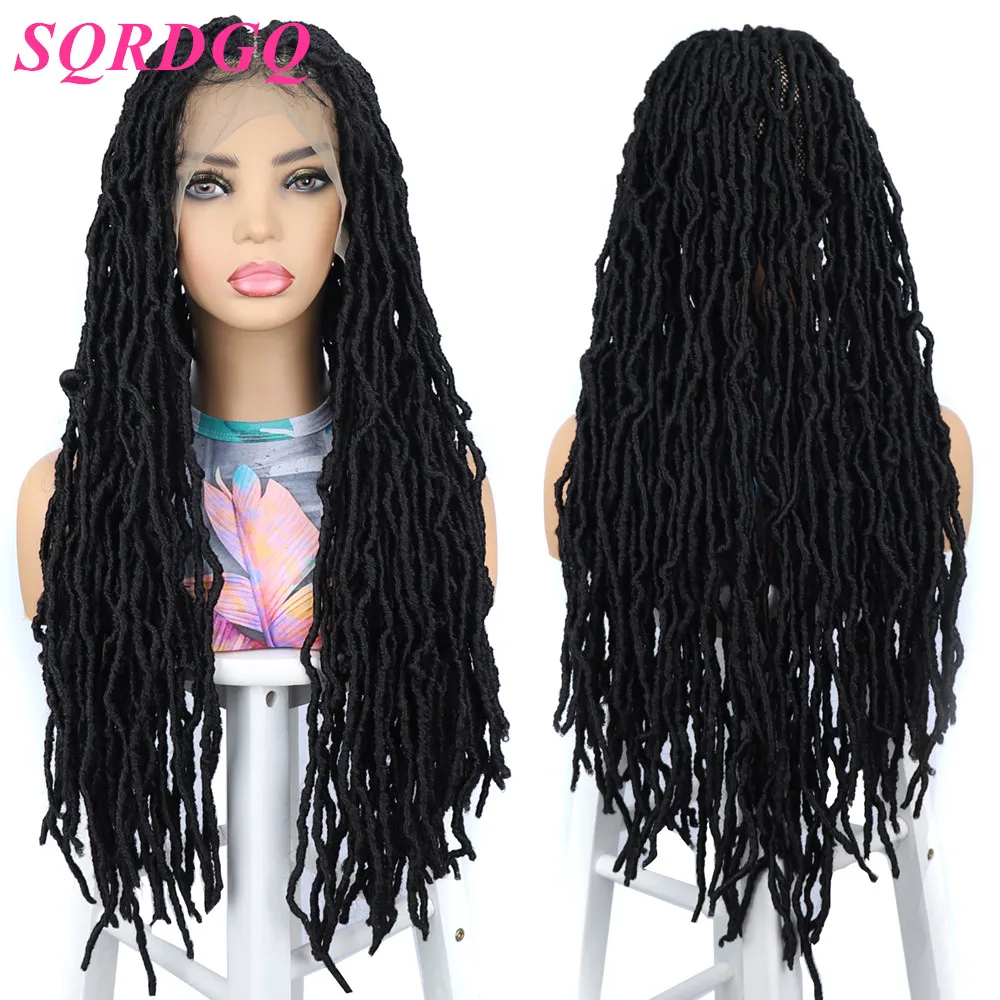

Dreadlocks Braided Wigs Synthetic Locs Full Lace Wig Female Braids Full Lace Wigs Women African Box Braids Hair Wigs For Woman