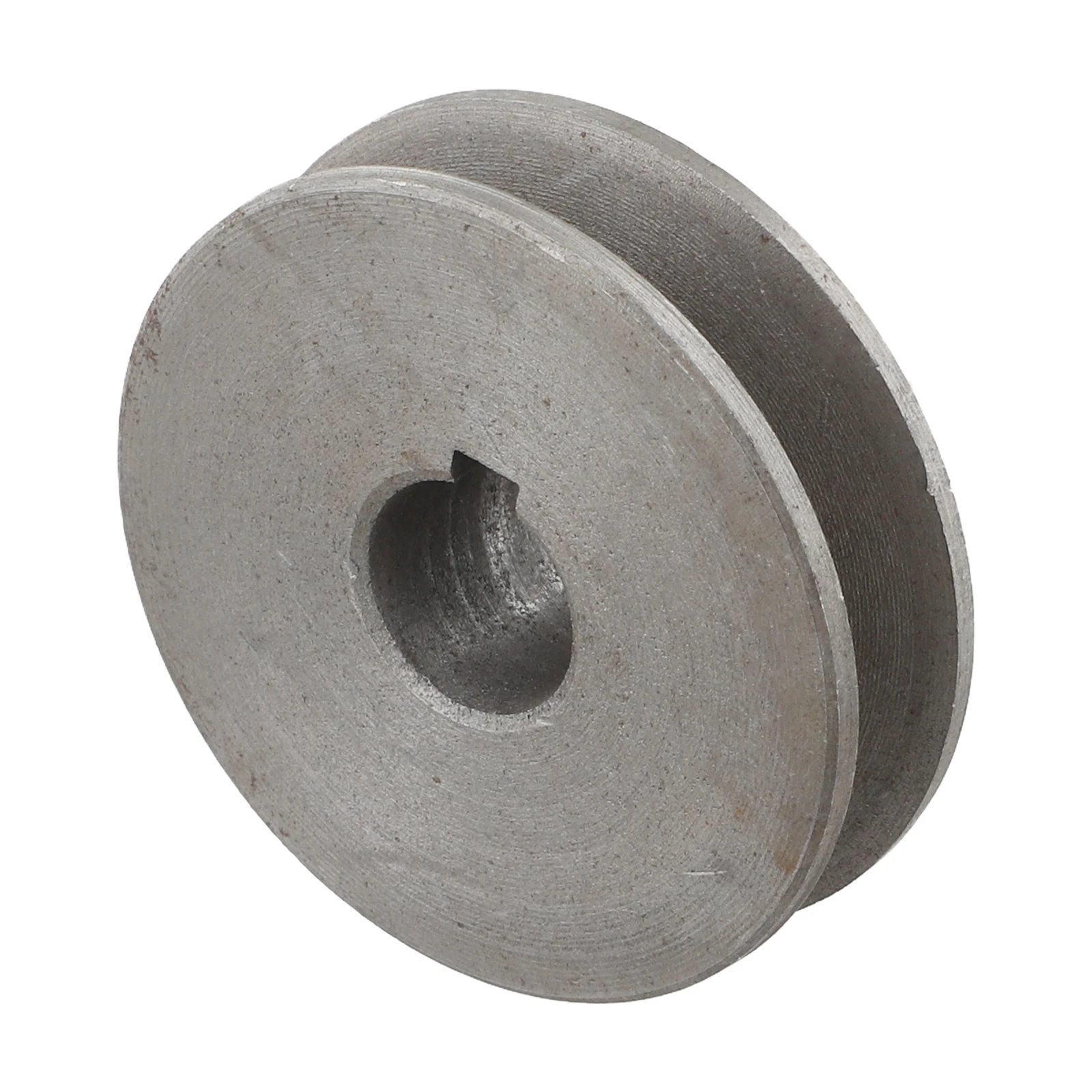 Motor Drive Wheel Single Slot V-Belt Pulley A Type For Air Compressor Pump Shaft Replacement Parts Grey Diameter Power Tool