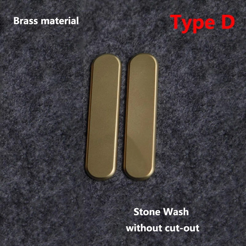 Imagem -04 - Padrões Latão Material Faca Handle Escalas Patches para 58 mm Facas Victorinox Swiss Army Classic Rambler Minichamp Faça Você Mesmo Peças 6