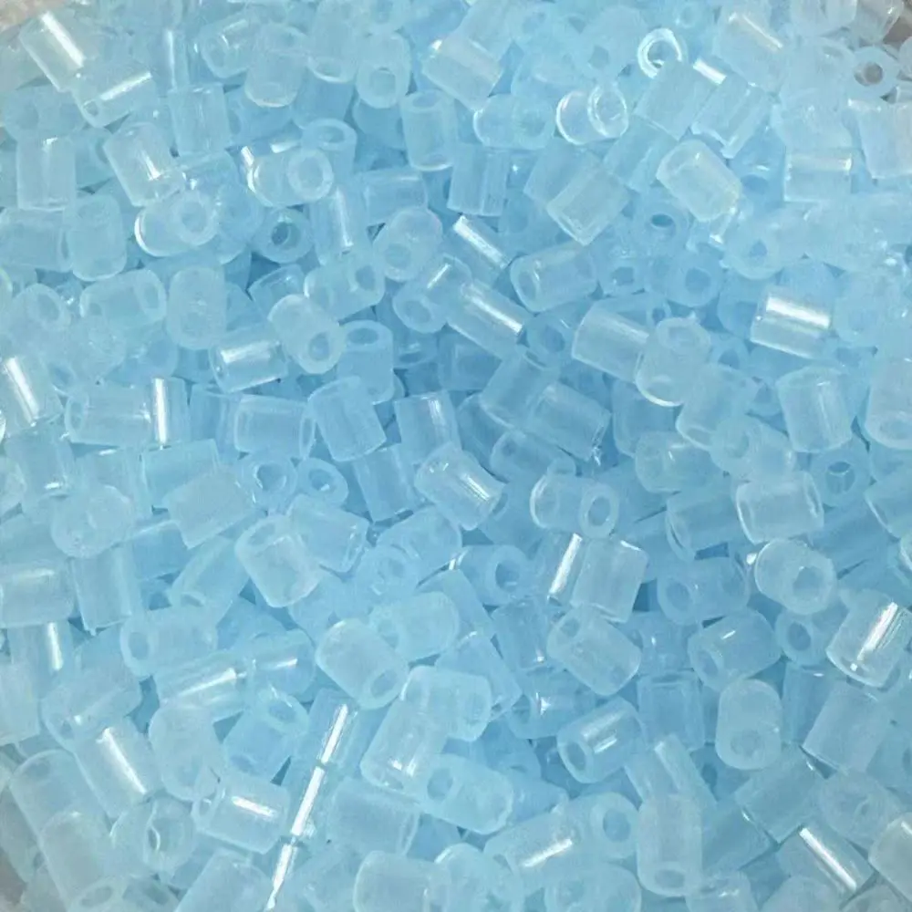Gifts High-Transparency Handmade DIY Perler Beads 2.6mm Handmade Glass-Colored Perler Bead Heat Press Transparent Perler Beads