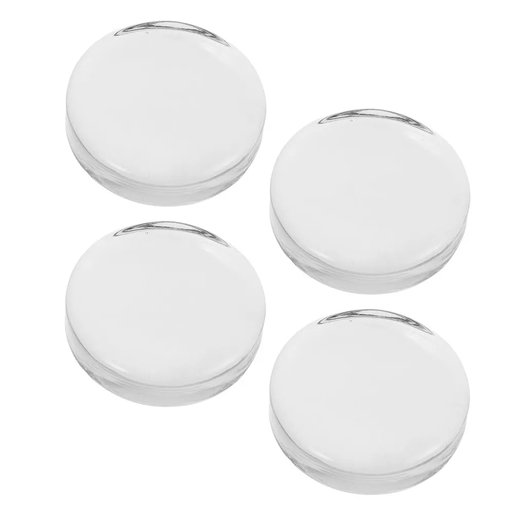 4Pcs Mason Jar Weights Glass Fermenting Discs Heavy Wide Mouth Pickle Weights Kitchen Fermenting Sauerkraut Kimchi Containers