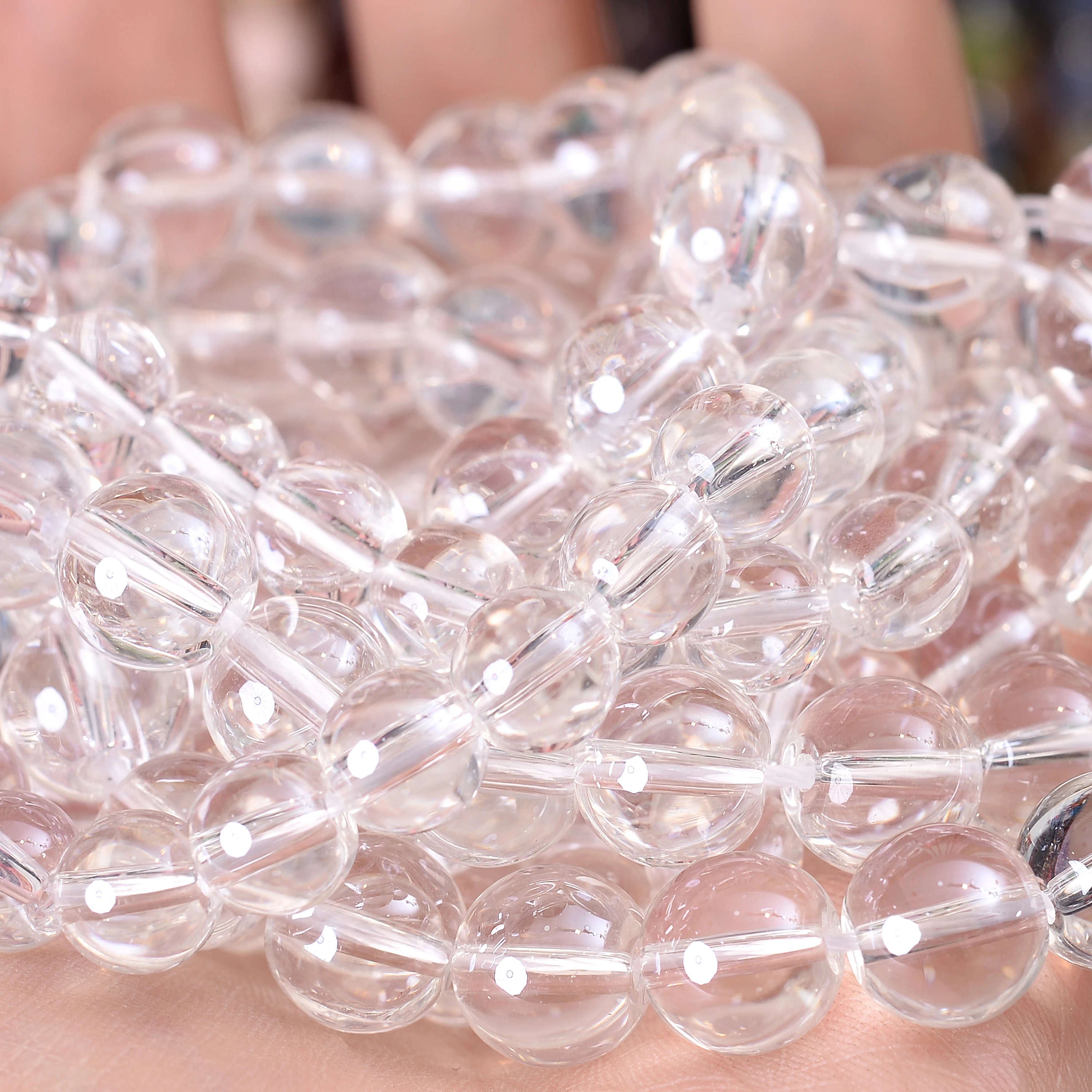 Natuursteen Kralen Lava Jaspers Tijgeroog Quartz Agaat Ronde Losse Kralen voor Sieraden Maken DIY Armband Accessoires 4-12MM