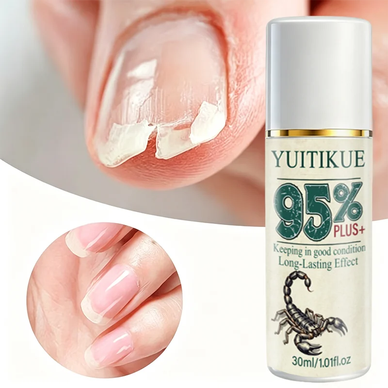 Scorpion Nail Care Oil Hydrate Rough Nails Strengthen Cracked Fingernail Toenail Daily Nail Treatment
