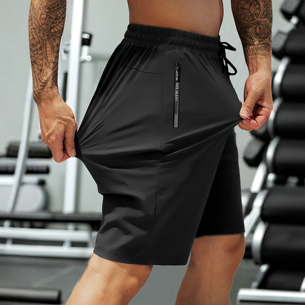 

Men Lightweight Quick-Dry Breathable Gym Shorts for Man Summer Running Workout Sports Training Apparel