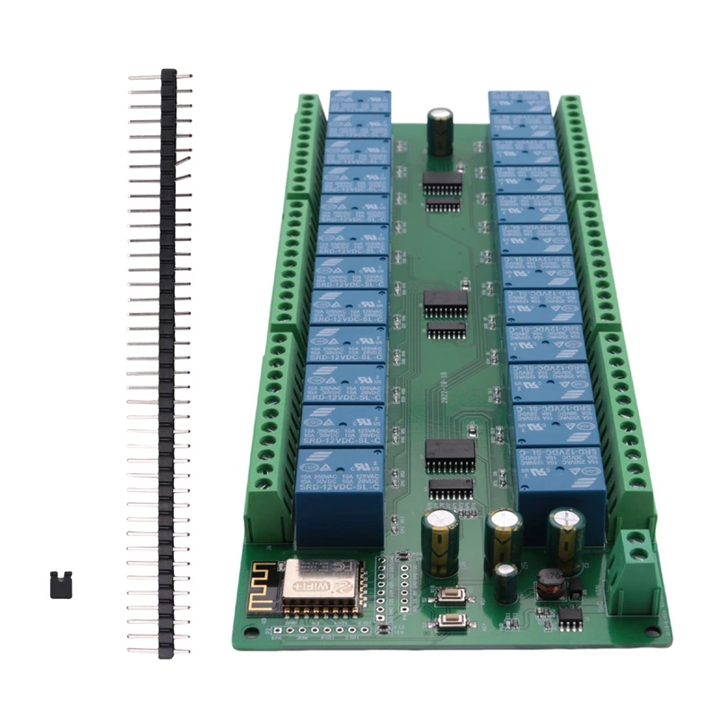 DC Power Supply ESP8266 WIFI 24 Channel 12V Relay Module ESP-12F Development Board ESP-12F Wifi Module