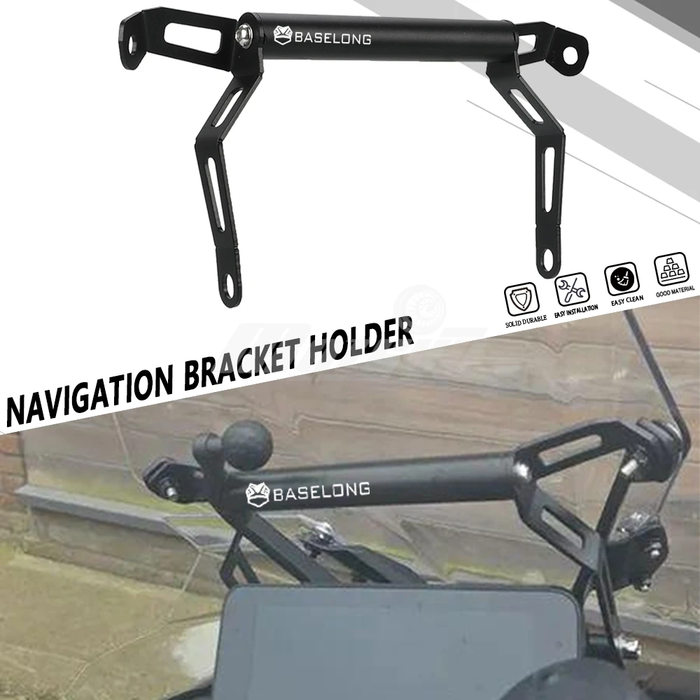 

22MM Phone / GPS mounting adapter Holder Support Bracket For QJMOTOR QJ SRT800 SRT800X SRT 800 800X 800SRT SRT750 SRT 750 SRT600