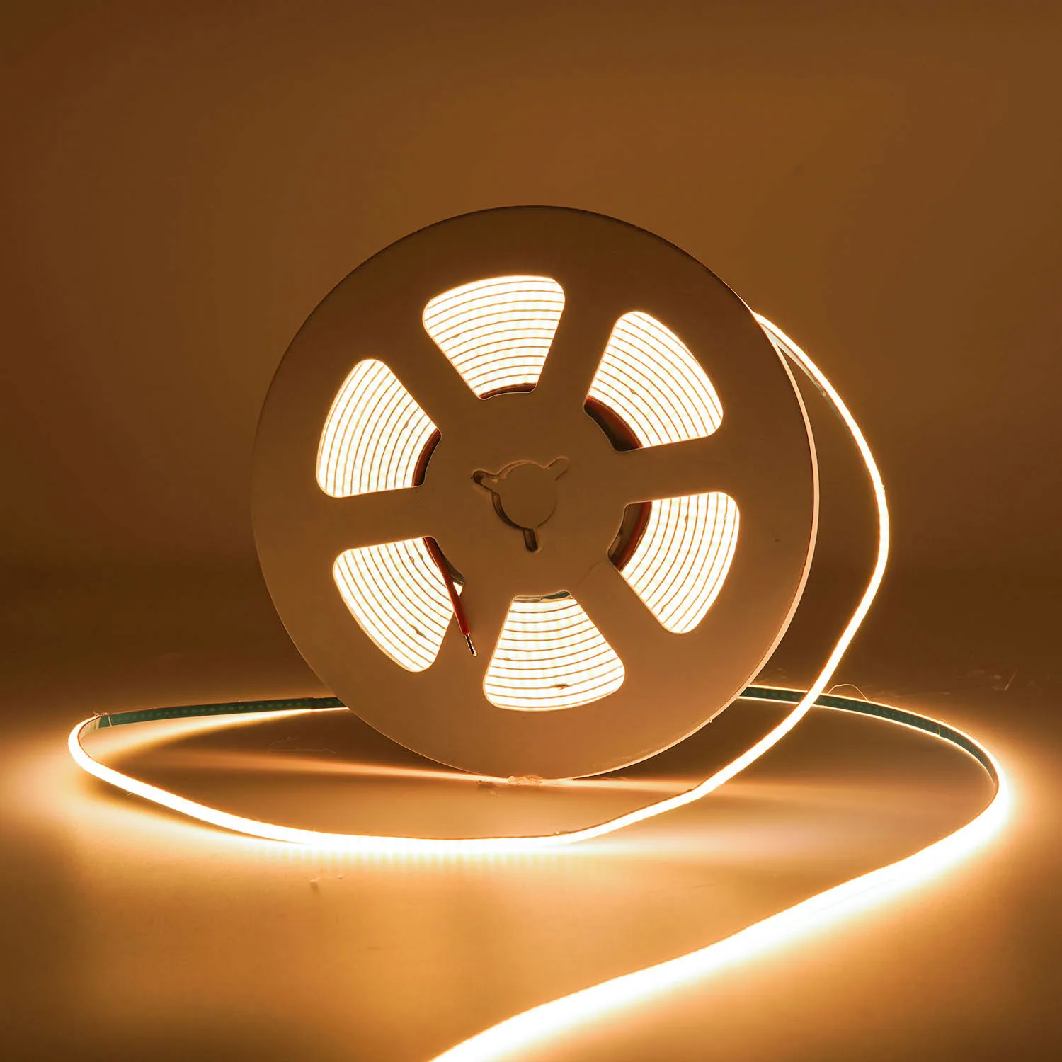 Dimmable COB LED Strip Light 3mm/5mm/8mm/10mm Flexible RA90 3000K 4000K 6000K 384/528LED/M Linear Lighting LED Tape Room Decor