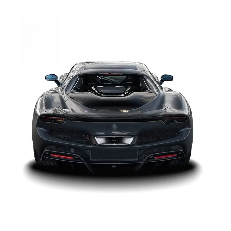 Dry Carbon Fiber Front Bumper Parts Lip Splitter Side Skirts Rear Diffuser Engine Cover OEM Bodykit for 296GTB Body Kits